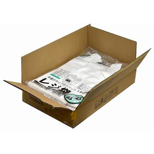 00723145レジ袋乳白東45西45号