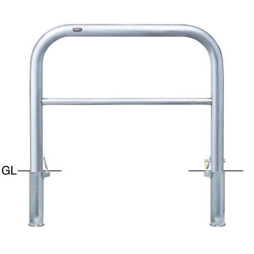 AH−7SK10−800 アーチ型車止め