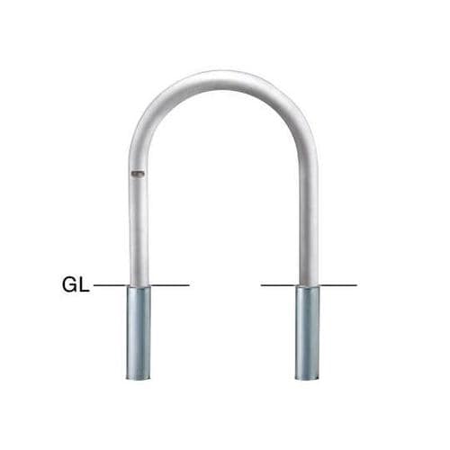 AC−7S ステンレス アーチ型車止め