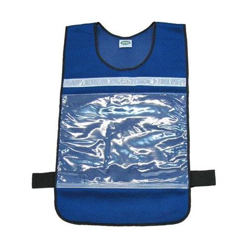 237244 メッシュベスト 青
