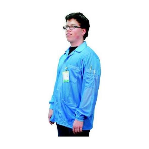 73760 スモックジャケット青 L