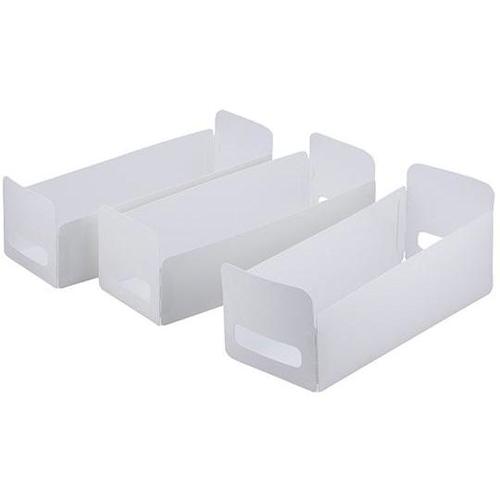 組立て簡単収納BOX ロング 3個組 S