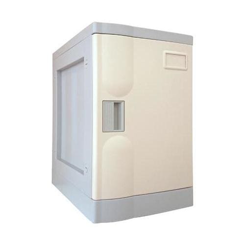 プラボックス Mサイズ アイボリー 鍵な