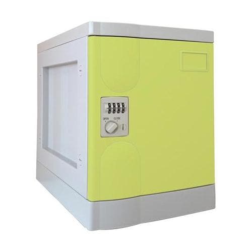 プラボックス Sサイズ ダイヤル錠 イエ