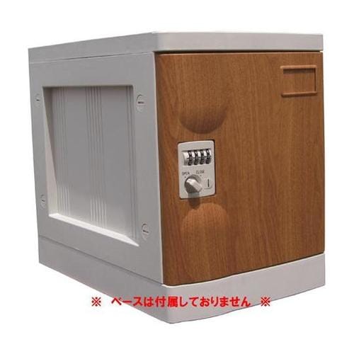 プラボックス Sサイズ ダイヤル錠 木目