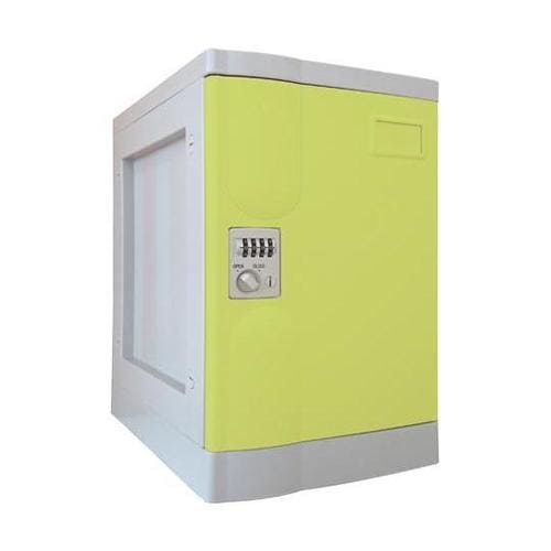 プラボックス Mサイズ ダイヤル錠 イエ