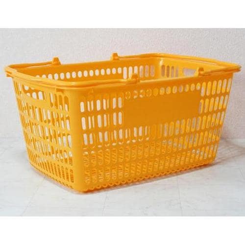 買い物かご イエロー 5個入 SL−20