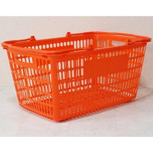 買い物かご オレンジ 5個入 SL−20