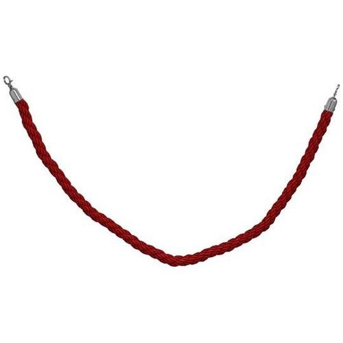 ロープパーテーション用ツイストロープ 銀