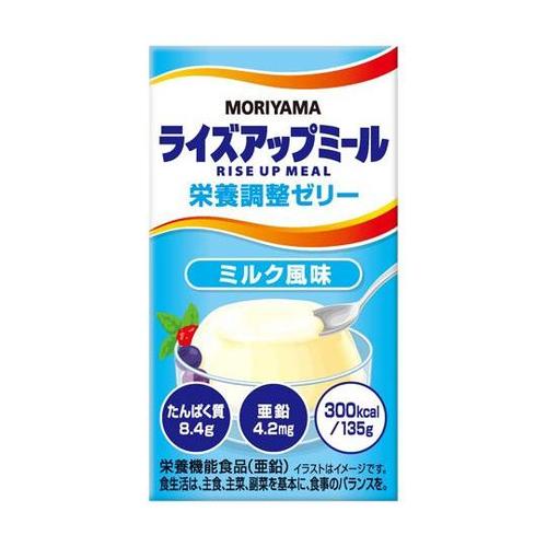 ライズアップミール 栄養調整ゼリー ミル