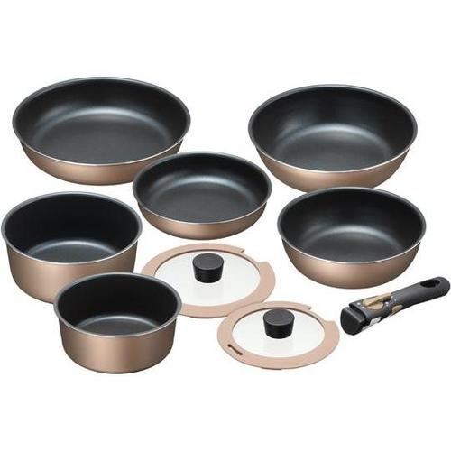 ブラナーノ2 IH対応着脱ハンドル鍋6点