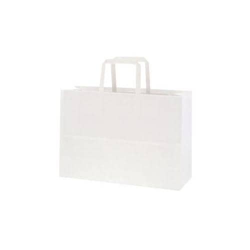 手提げ紙袋 Nフラットチャームバッグ 平