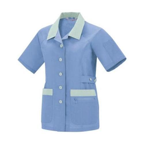 レディス半袖ジャケット ブルー サイズ1