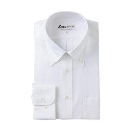 長袖ボタンダウン シロ LL 15155