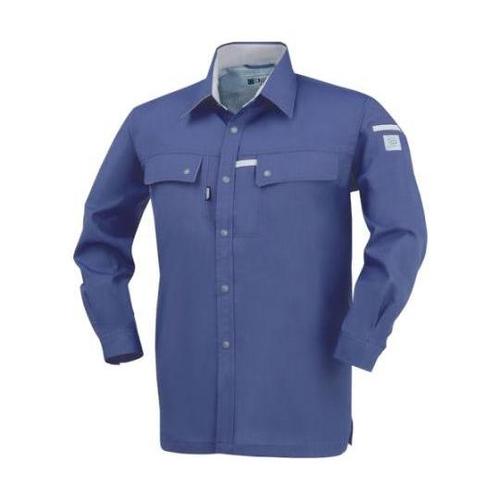 長袖シャツ 紺 S 1553−10−S
