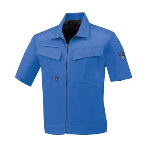 半袖ブルゾン ブルー S 1651−40