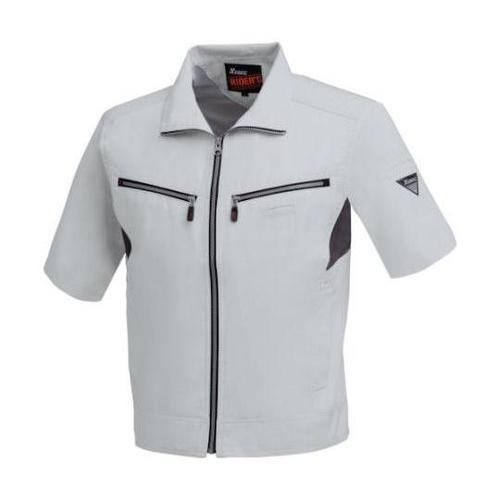 半袖ブルゾン シルバーグレー 4L 16