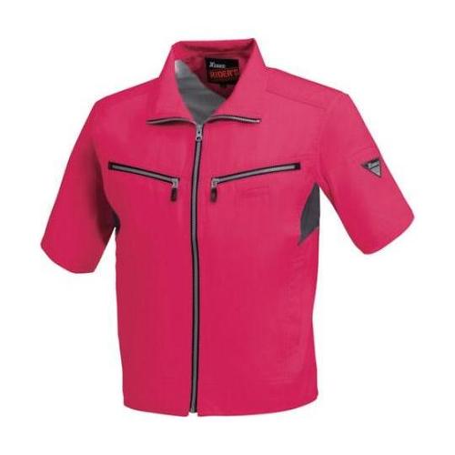 半袖ブルゾン チェリーレッド 5L 16