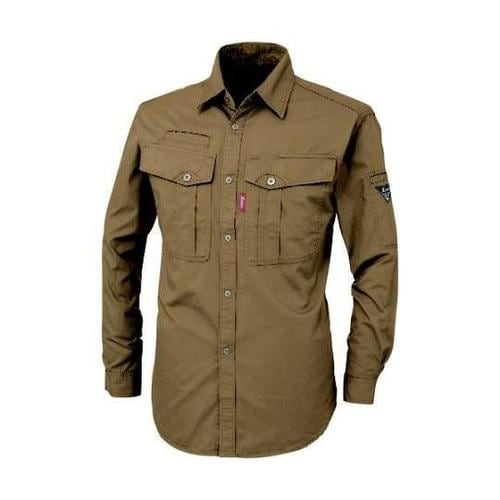 長袖シャツ モカ L 1793−53−L