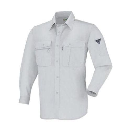 長袖シャツ グレー 4L 1913−20
