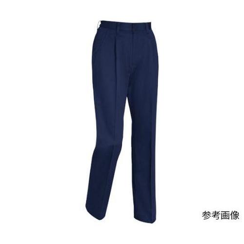 レディススラックス ディープネイビー サ
