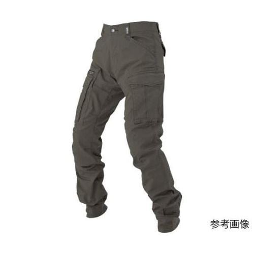 リブ付きカーゴパンツ アーミーグリーン