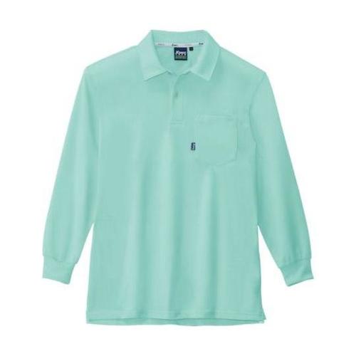 長袖ポロシャツ ミントグリーン SS 6