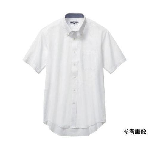 半袖ボタンダウン シロ M 15064−
