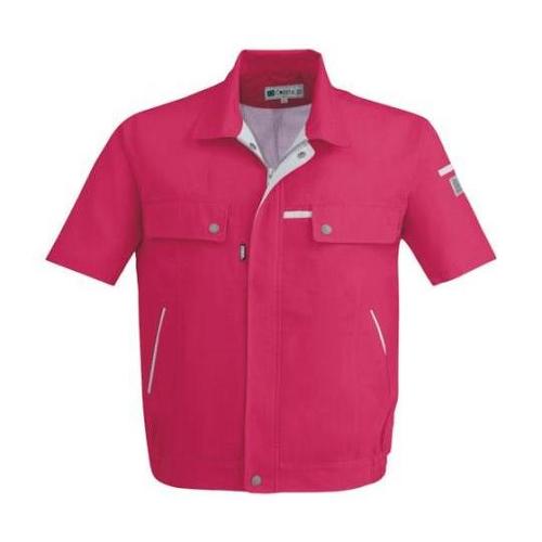 半袖ブルゾン チェリーレッド 4L 15