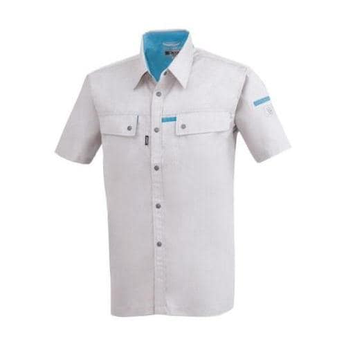 半袖シャツ シルバーグレー L 1552