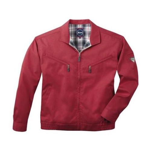 長袖ブルゾン レッド L 1610−71