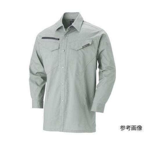 長袖シャツ モスグリーン 3L 1693