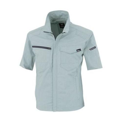 TCストレッチ半袖ブルゾン モスグリーン