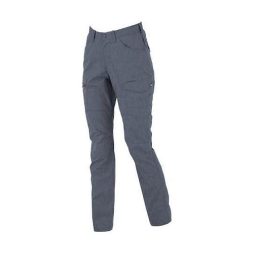 レディスラットズボン 杢ブルー サイズ1