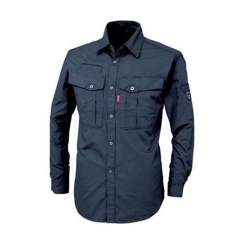 長袖シャツ ストーンブラック 4L 17