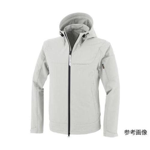 長袖パーカー シルバーグレー L 221