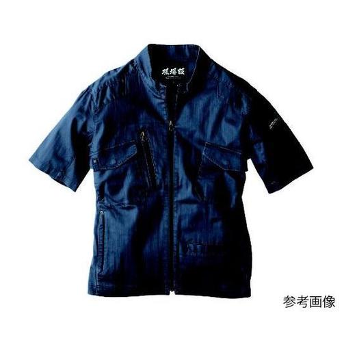 半袖ブルゾン アイアンブルー 5L 22