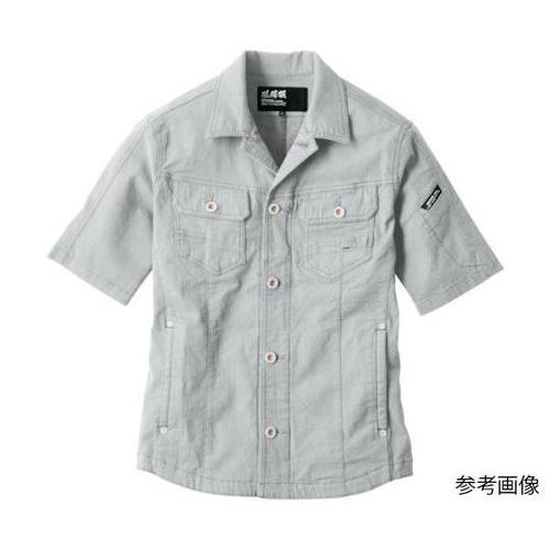 半袖ブルゾン グレー 5L 2251−2