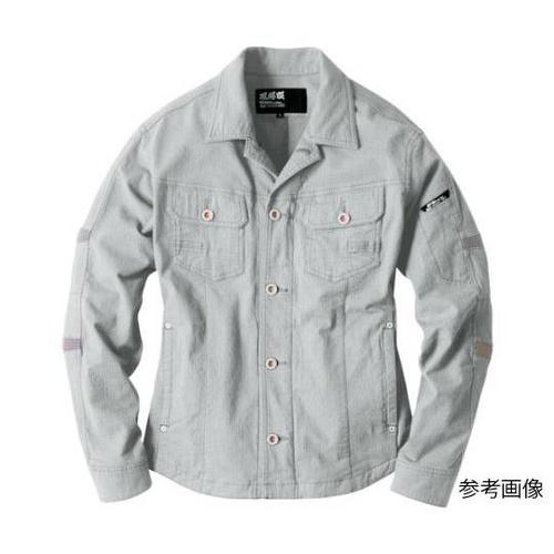 長袖ブルゾン グレー 4L 2254−2