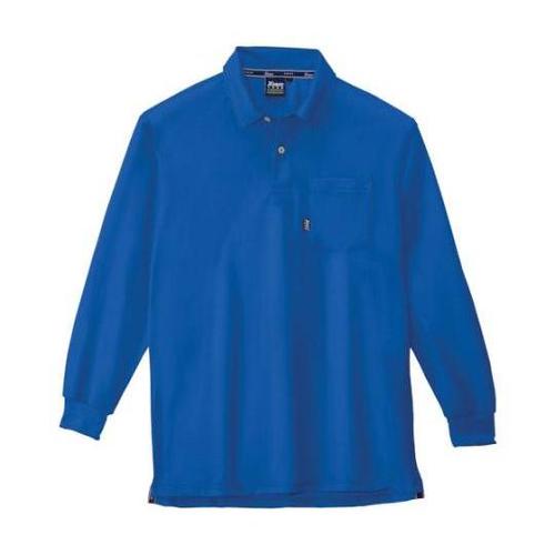 長袖ポロシャツ ロイヤルブルー L 61