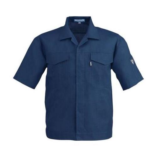 半袖ブルゾン 紺 S 6251−10−S