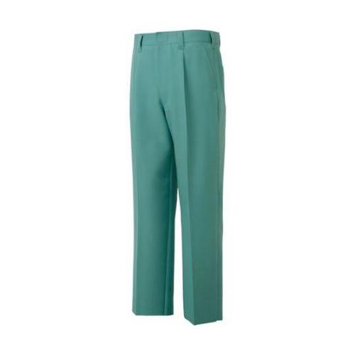 スラックス エメラルドグリーン ウエスト