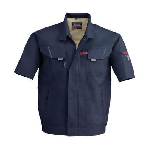 半袖ブルゾン 紺 5L 7561−10−