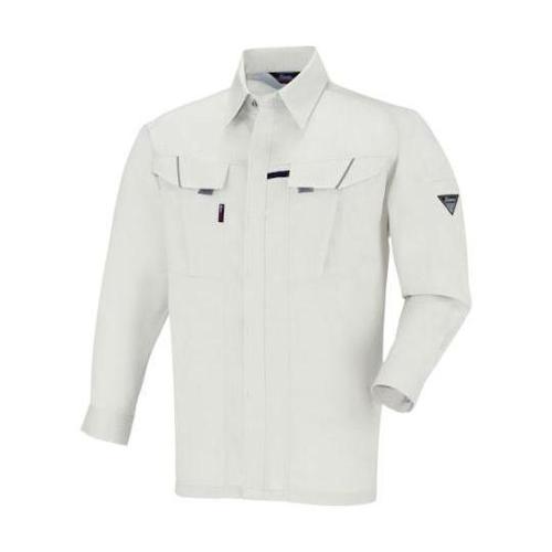 長袖シャツ シルバーグレー M 7563