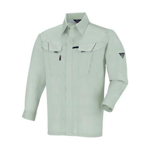 長袖シャツ モスグリーン 3L 7563