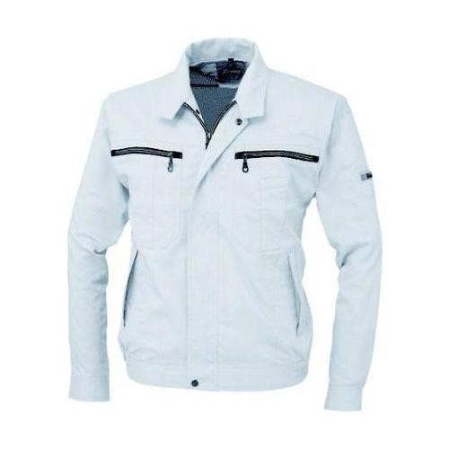 長袖ブルゾン シルバーグレー M 889