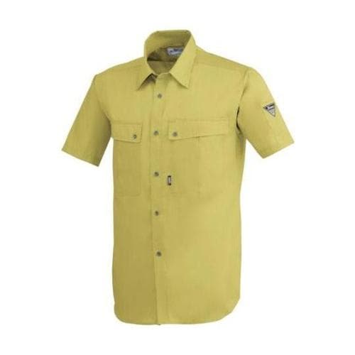 半袖シャツ キャメル S 9220−81