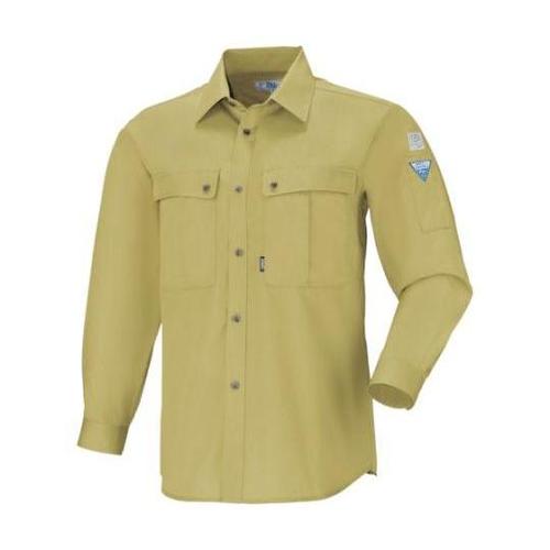 長袖シャツ キャメル LL 9293−8