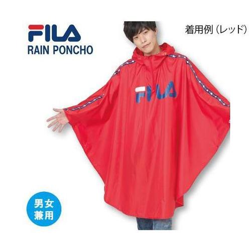 06003124レインポンチョM レッド