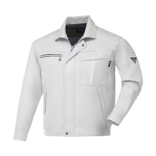 長袖ブルゾン シルバーグレー 4L 12